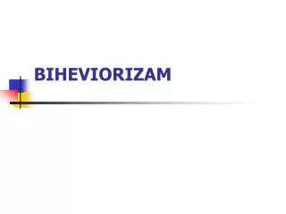 biheviorizam