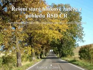 e en star hlukov z t e z pohledu sd r