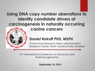 Daniel Rotroff PhD, MSPH