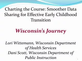 Charting the Course: Smoother Data Sharing for Effective Early Childhood Transition