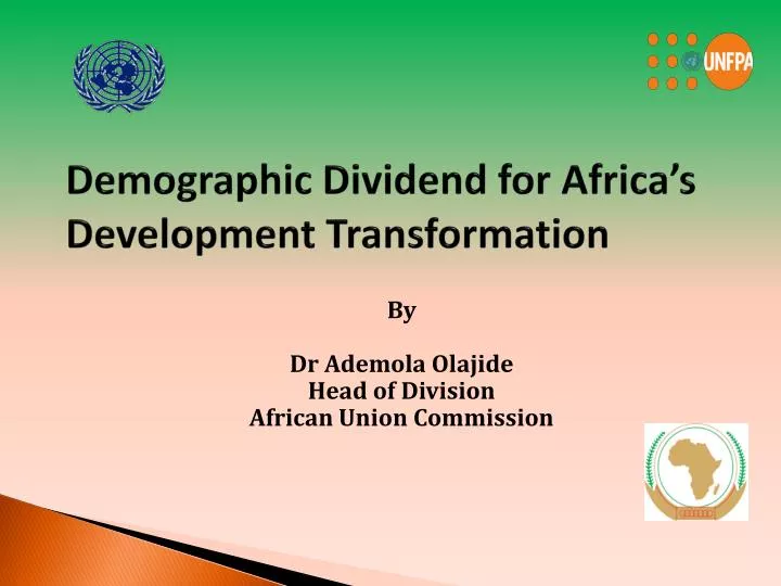 demographic dividend for africa s development transformation