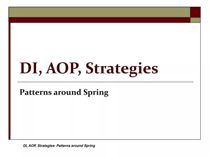 di aop strategies