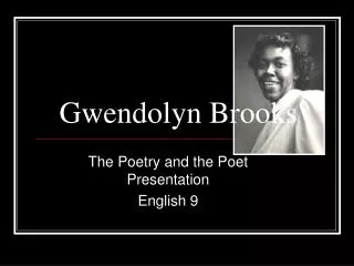 Gwendolyn Brooks