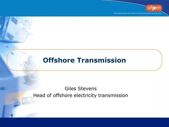 offshore transmission