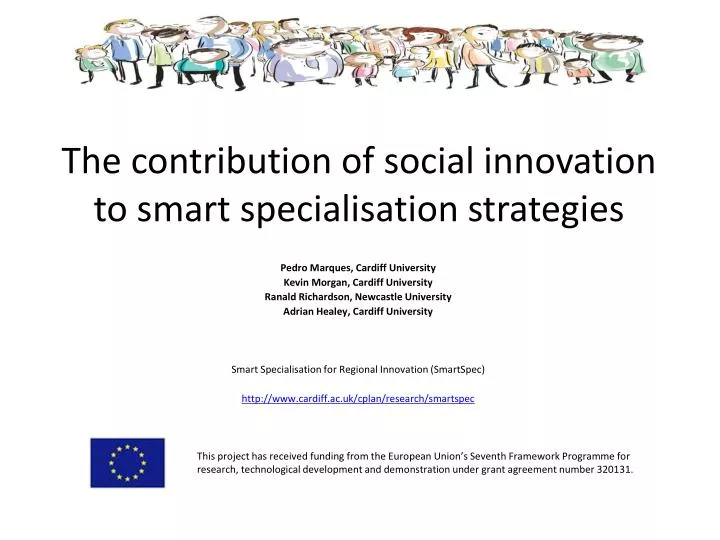 the contribution of social innovation to smart specialisation strategies