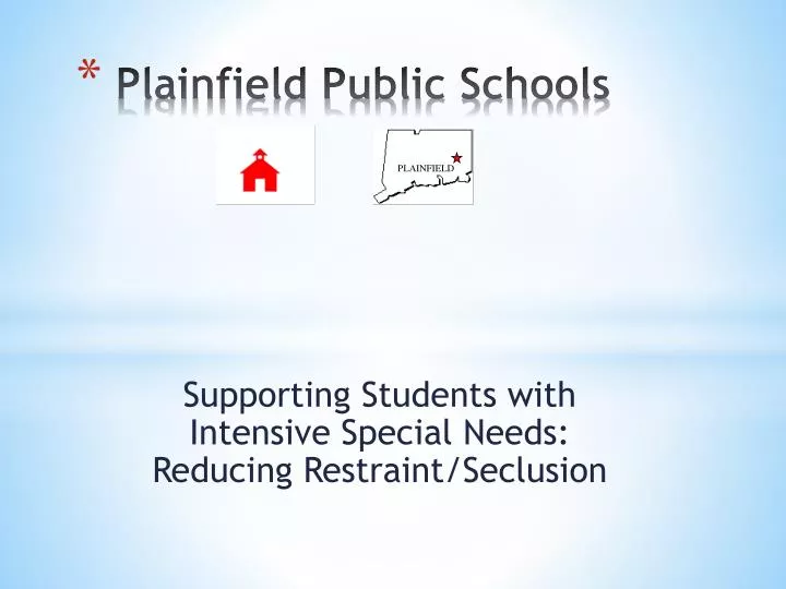 plainfield public schools