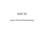 AOS ‘03 - slide 1