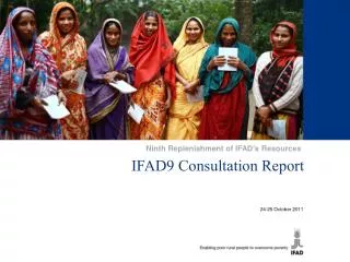 IFAD9 Consultation Report