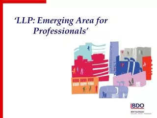‘LLP: Emerging Area for Professionals’