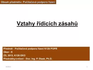 vztahy dic ch z sah