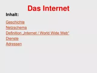 das internet