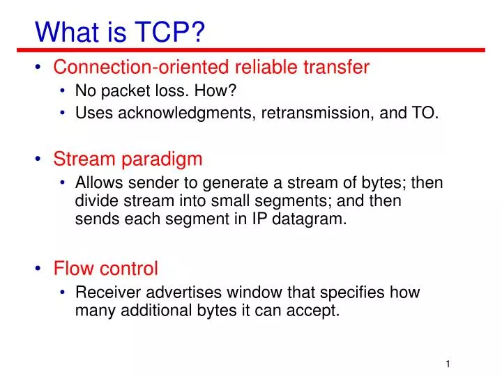 what is tcp