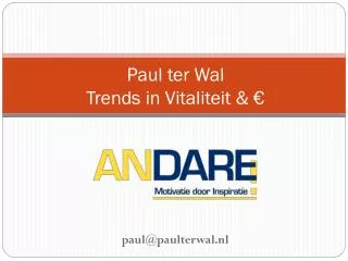 paul ter wal trends in vitaliteit