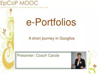 e-Portfolios