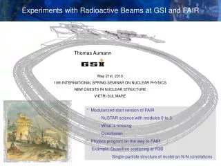 Experiments with Radioactive Beams at GSI and FAIR