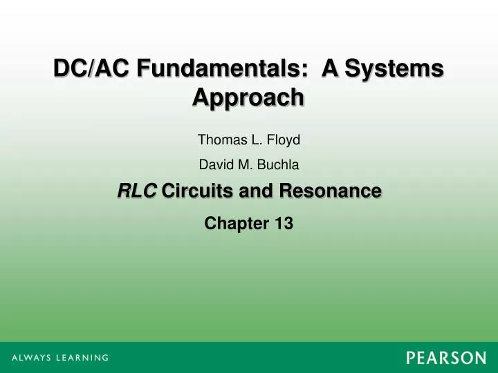 rlc circuits and resonance