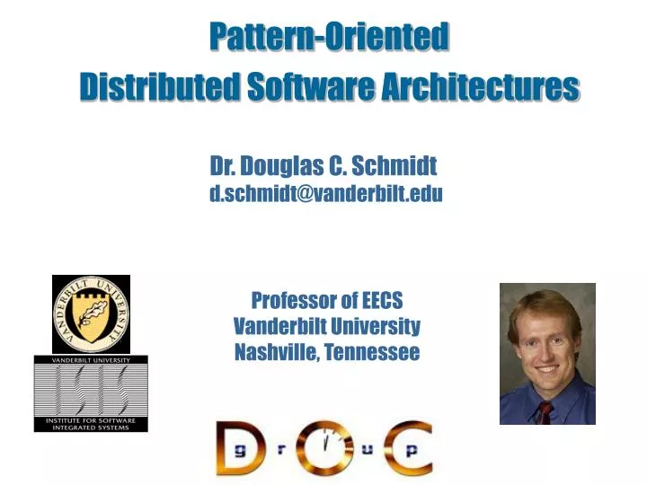 pattern oriented distributed software architectures