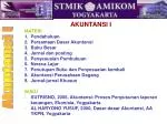 Akuntansi I - slide 1