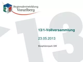13 1 vollversammlung