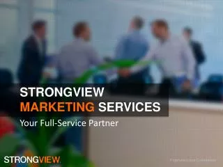 StrongVIEW Marketing Services