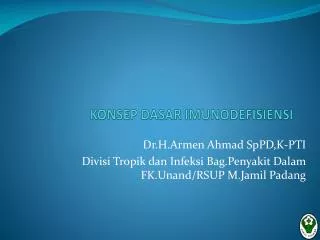 konsep dasar imunodefisiensi