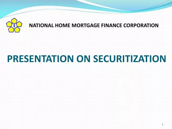 presentation on securitization
