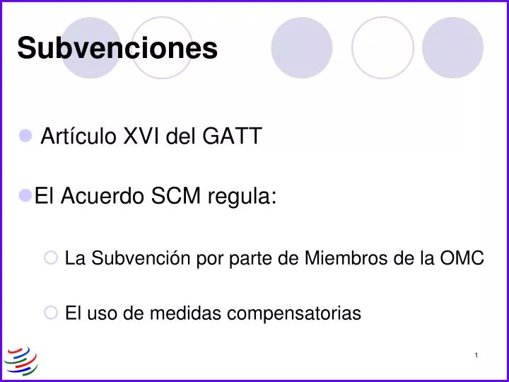 subvenciones