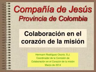 colaboraci n en el coraz n de la misi n