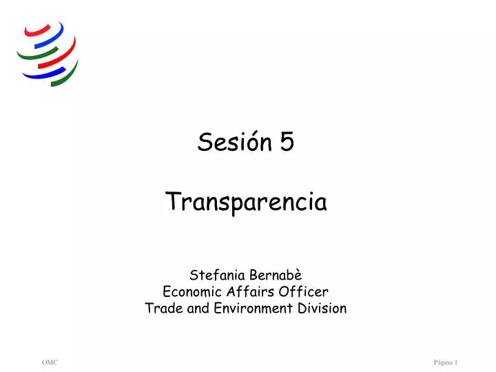 sesi n 5 transparencia