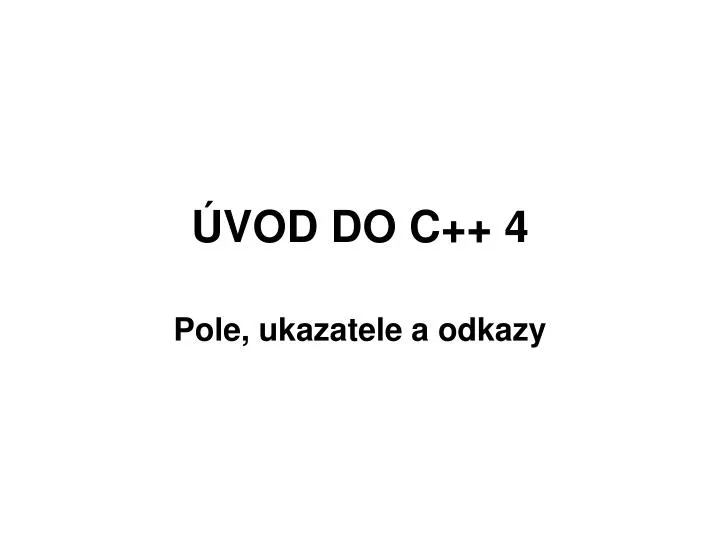 vod do c 4