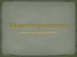 Endogene exogene processen - slide 1