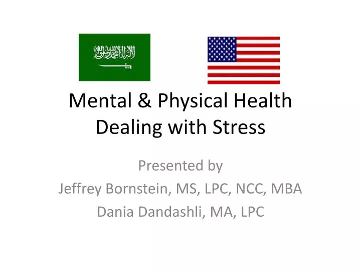 mental physical health dealing with stress