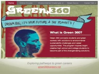Exploring pathways to green careers green360careers