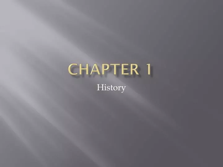 chapter 1