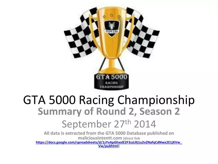gta 5000 racing championship