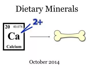 Dietary Minerals