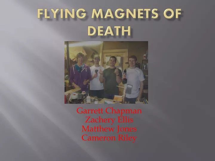 flying magnets of death