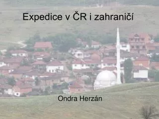 expedice v r i zahrani
