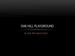 Designing an OSHA-Compliant Playground for Oak Ridge, Tennessee - slide 1