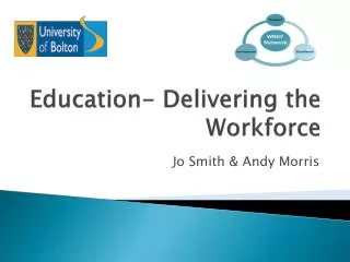 Education- Delivering the Workforce