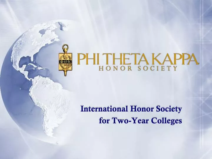 international honor society for two year colleges