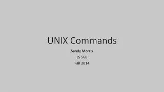 UNIX Commands