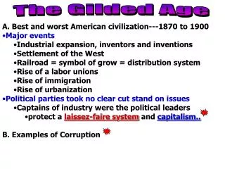 The Gilded Age