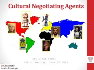 Cultural Negotiating Agents