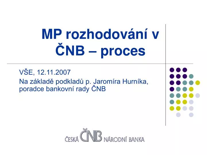 mp rozhodov n v nb proces