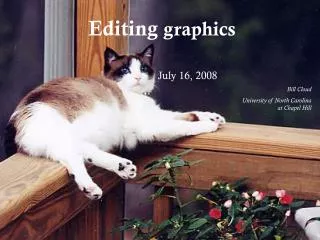 Editing graphics