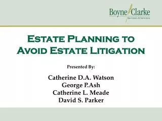 Estate Planning to Avoid Estate Litigation