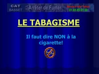 le tabagisme