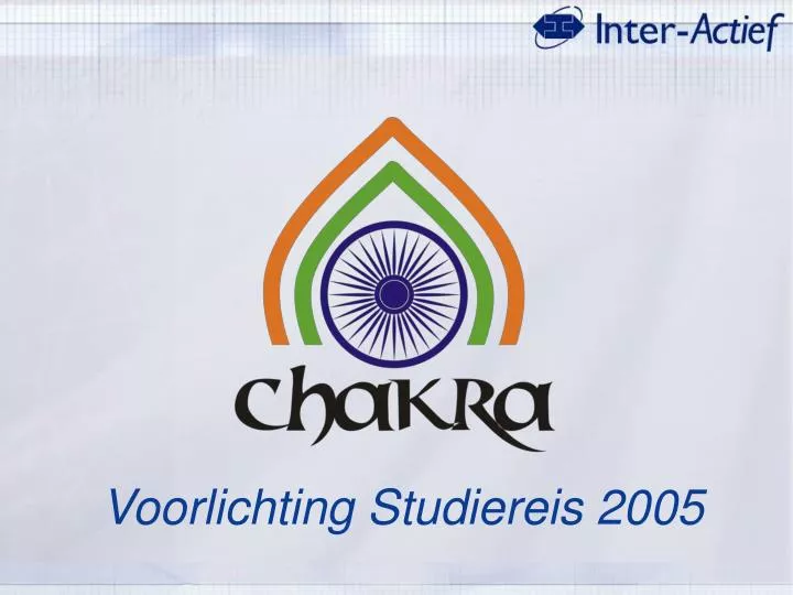 voorlichting studiereis 2005