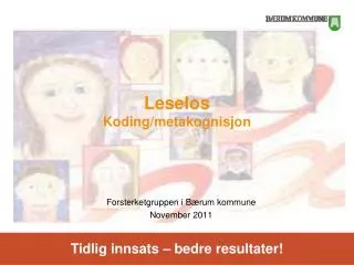 leselos koding metakognisjon